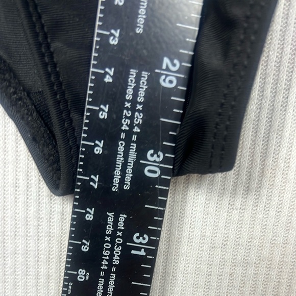 Boohoo Plus NWT Basic Scoop Neck One Piece Swimsuit Black Women’s Size 16 - Picture 6 of 11